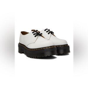Dr. Martens White Leather Shoes